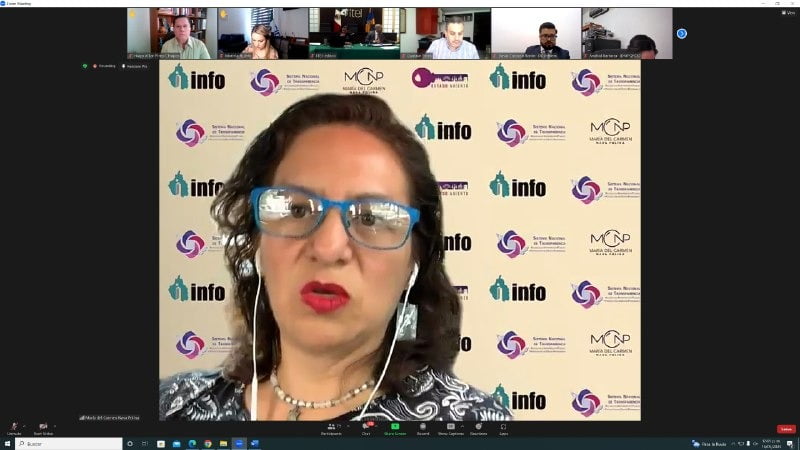 Sistema Nacional de Transparencia - María del Carmen Nava Polina
