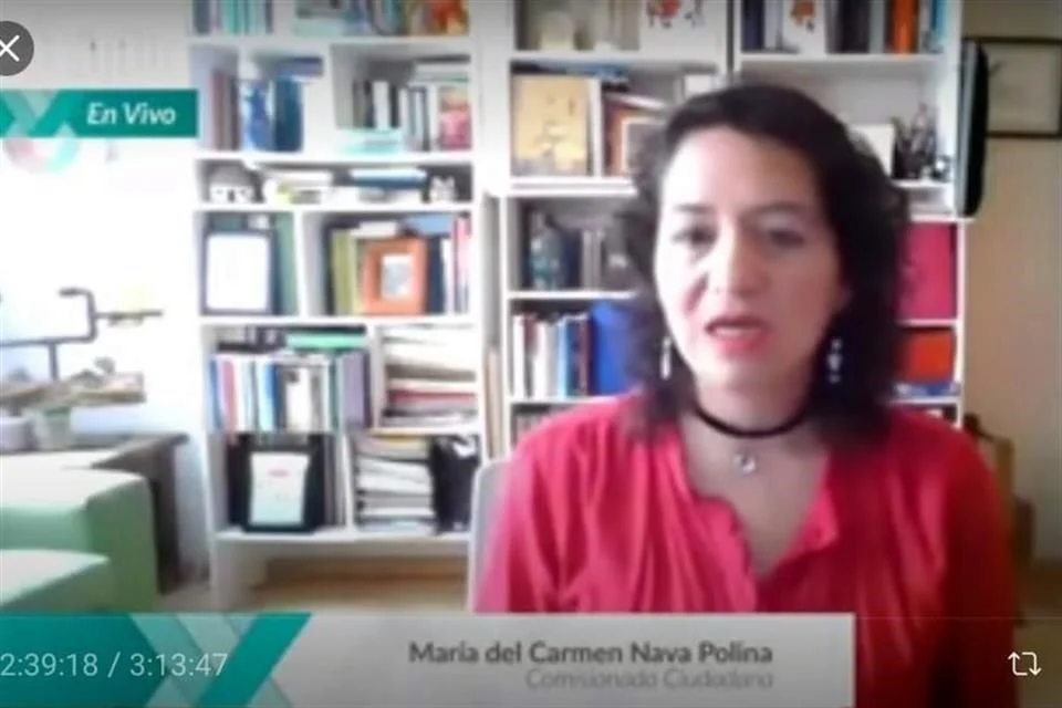 Bloquea Info Transparencia - María del Carmen Nava Polina